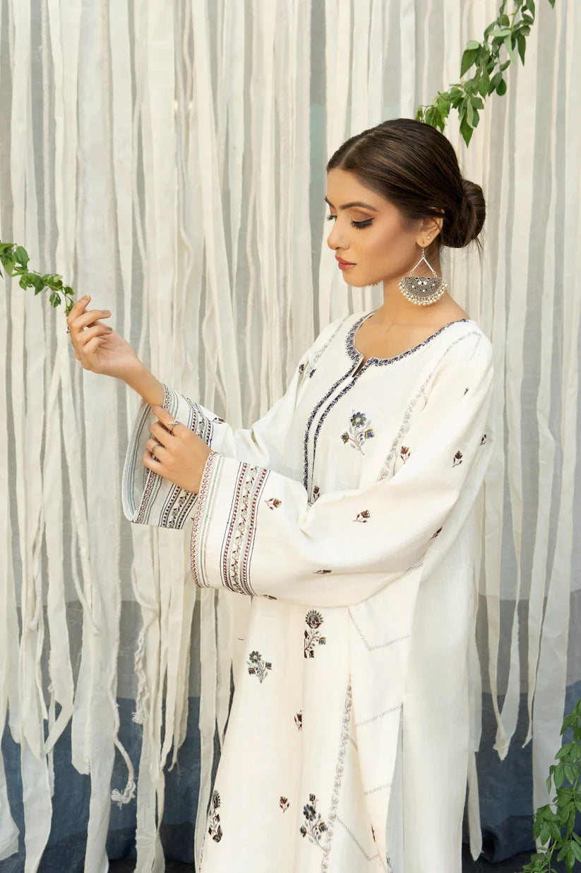 URGE - 3PC LAWN EMBROIDERED SHIRT WITH PRINTED DUPATTA-317