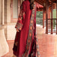 Dhanak-3PC Embroidered Shirt with Digital Printed Wool Shawl - 3430