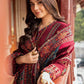 Dhanak-3PC Embroidered Shirt with Digital Printed Wool Shawl - 3430