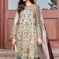 Dhanak-3PC Embroidered Shirt with Digital Printed Wool Shawl - 3391