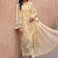 Lawn-3PC Embroidered With Chiffon Digital Printed Dupatta - 5269