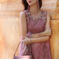Dhanak-3PC Embroidered Shirt with Digital Printed Silk Dupatta-3282