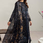 Dhanak-3PC Embroidered Shirt with Digital Printed Wool Shawl- 3365