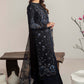 Dhanak-3PC Embroidered Shirt with Digital Printed Wool Shawl- 3365