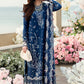 Lawn-3PC Embroidered Shirt With Khadi Net Embroidered Dupatta-5403