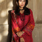 Dhanak-3PC Embroidered with Digital Printed Wool Shawl-3350