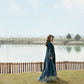 Lawn-3PC Chikankari Embroidered With Organza Embroidered Dupatta-5283