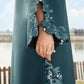 Lawn-3PC Chikankari Embroidered With Organza Embroidered Dupatta-5283