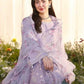 Lawn-3PC Embroidered With Chiffon Digital Printed Dupatta - 5243