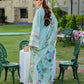 Lawn-3PC Chikankari Embroidered Shirt With Khadi Net Embroidered Dupatta-5317