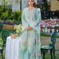 Lawn-3PC Chikankari Embroidered Shirt With Khadi Net Embroidered Dupatta-5317