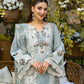 Lawn-3PC Chikankari Embroidered Shirt With Khadi Net Embroidered Dupatta-5324