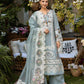 Lawn-3PC Chikankari Embroidered Shirt With Khadi Net Embroidered Dupatta-5324
