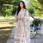 Lawn-3PC Chikankari Embroidered Shirt With Embroidered Jacquard Dupatta-5262