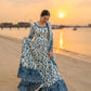 Lawn-3PC Embroidered Shirt With Khadi Net Embroidered Dupatta-5276