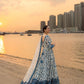 Lawn-3PC Embroidered Shirt With Khadi Net Embroidered Dupatta-5276