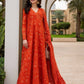 Lawn-3PC Sequence Embroidered With Digital Printed Jacquard Dupatta-5301