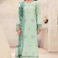 Dhanak-3PC Embroidered Shirt with Digital Printed Wool Shawl - 3279