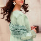 Dhanak-3PC Embroidered Shirt with Digital Printed Wool Shawl - 3279