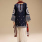 Dhanak-3PC Embroidered Shirt with Digital Printed Wool Shawl-3324