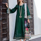 Lawn-3PC Chikankari Embroidered Shirt With Digital Printed Jacquard Dupatta-5338