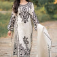 Jazmin Dhanak 3PC Embroidered With Crinkle Chiffon Embroidered Dupatta-105