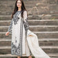 Lawn 3PC Embroidered With Chiffon Embroidered Dupatta-5019