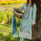 Dhanak-3PC Embroidered with Digital Printed Wool Shawl-3363