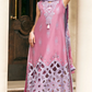 Dhanak-3PC Embroidered Shirt with Digital Printed Wool Shawl - 662
