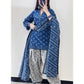 KHADDAR-3PC WITH KHADDAR PRINTED SHIRT & TROUSER-932