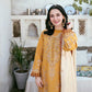 Dhanak 3PC Embroidered Shirt with Dhanak Embroidered Dupatta-3441