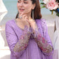 Dhanak -3PC Embroidered Shirt With Organza Embroidered Dupatta-3341
