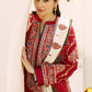 3PC Lawn Embroidered Shirt With Printed Jauqard Dupatta-5154