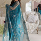 Dhanak-3PC Embroidered Shirt with Digital Printed Embroidered Dupatta-3359