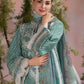 Lawn-3PC Embroidered With Organza Digital Printed Dupatta-5193
