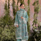 Lawn-3PC Embroidered With Organza Digital Printed Dupatta-5193