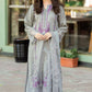 Lawn-3PC Embroidered Shirt with Chiffon Embroidered Dupatta-5155