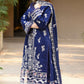 Dhanak-3PC Embroidered Shirt with Chiffon Embroidered Dupatta-3460