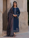 Lawn-3PC Embroidered Shirt With Digital Printed Jauqard Dupatta-5054
