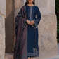 Lawn-3PC Embroidered Shirt With Digital Printed Jauqard Dupatta-5054