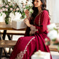 Dhanak 3PC Embroidered Shirt with Dhanak Embroidered Dupatta-3431