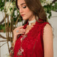 MUSHQ 3PC Dhanak Chikankari Embroidered With Digital Printed Organza Dupatta-111