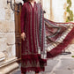 Dhanak-3PC Embroidered Shirt with Digital Printed Wool Shawl -3427