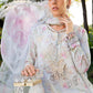 Lawn-3PC Chikankari Embroidered Shirt With Digital Printed Chiffon Dupatta-4021