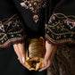 Lawn-3PC Embroidered Shirt with Digital Printed Jauqard Dupatta- 5011