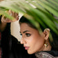 Lawn-3PC Embroidered Shirt with Digital Printed Jauqard Dupatta- 5011