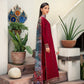 Lawn-3PC Chikankari Embroidered Shirt With Digital Printed Jacquard Dupatta-5346