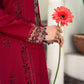 Lawn-3PC Chikankari Embroidered Shirt With Digital Printed Jacquard Dupatta-5346