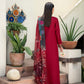 Lawn-3PC Chikankari Embroidered Shirt With Digital Printed Jacquard Dupatta-5346