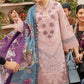 Dhanak-3PC Embroidered Shirt with Digital Printed Wool Shawl-3245